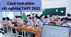 Cách tính điểm xét tốt nghiệp THPT 2022 theo chuẩn Bộ GD & ĐT chính xác nhất